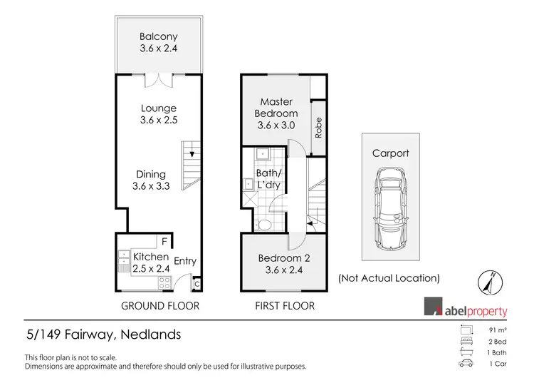 Floorplan of Homely apartment listing, 5/149 Fairway, Crawley WA 6009