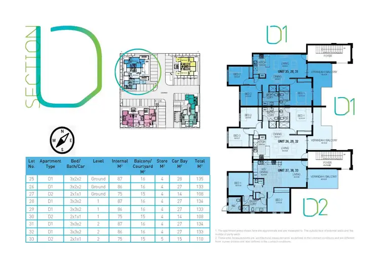 Floorplan of Homely apartment listing, Lot 29, 107/23 Clapham Street, Beckenham WA 6107
