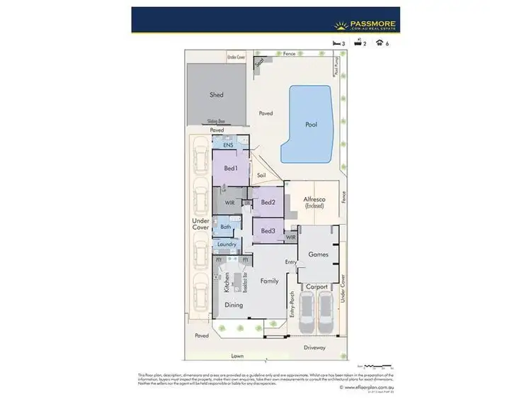 Floorplan of Homely house listing, 129 Howes Crescent, Dianella WA 6059