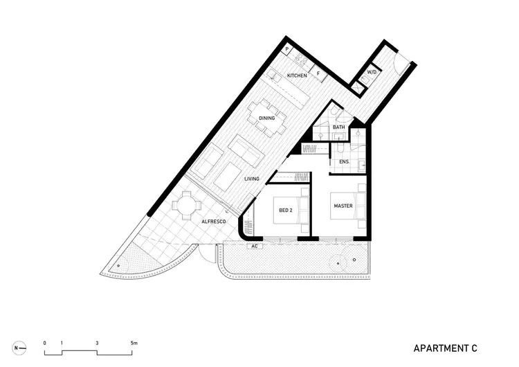 Floorplan of Homely apartment listing, G07/3 Fairlight Street, Mosman Park WA 6012