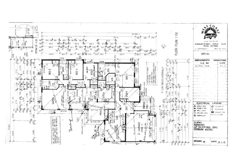 Floorplan of Homely house listing, 11 Kotisina Gardens, Lake Coogee WA 6166