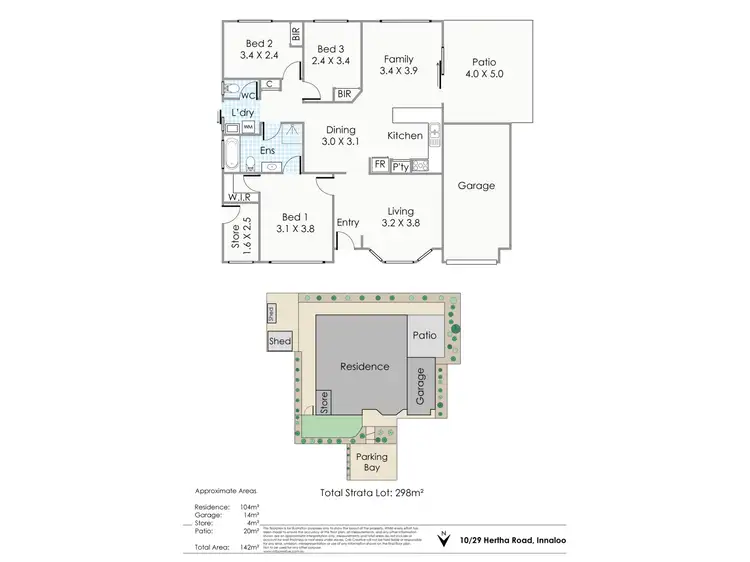 Floorplan of Homely villa listing, 10/29 Hertha Road, Innaloo WA 6018