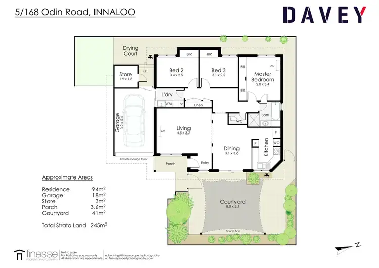 Floorplan of Homely villa listing, 5/168 Odin Road, Innaloo WA 6018