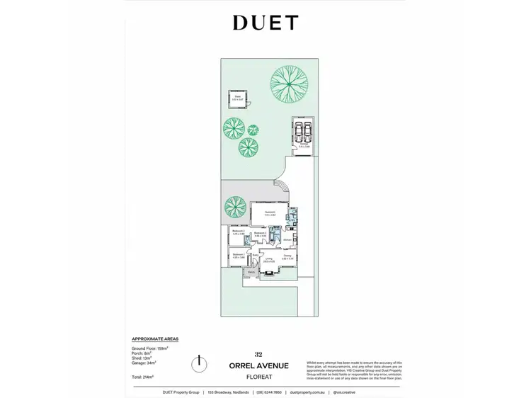 Floorplan of Homely house listing, 32 Orrel Avenue, Floreat WA 6014