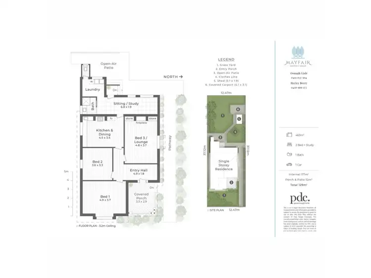 Floorplan of Homely house listing, 129 Derby Road, Shenton Park WA 6008
