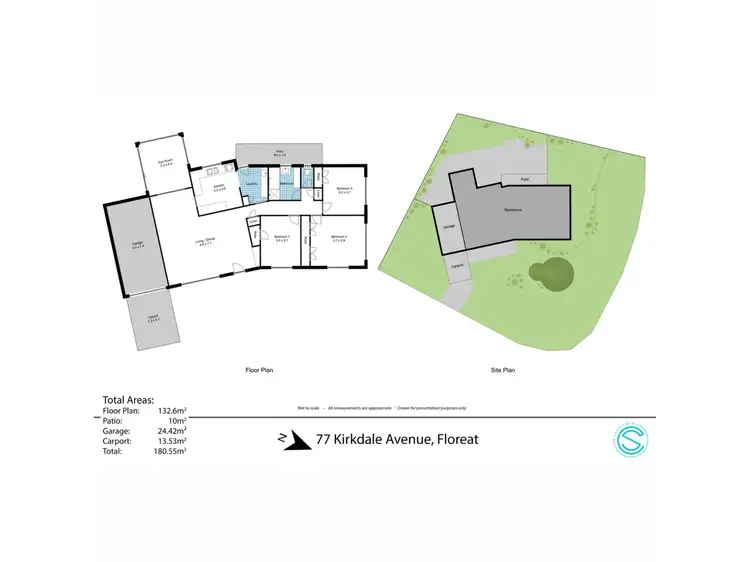 Floorplan of Homely house listing, 77 Kirkdale Avenue, Floreat WA 6014