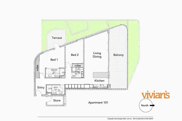Floorplan of Homely apartment listing, 101/38 Glyde Street, Mosman Park WA 6012