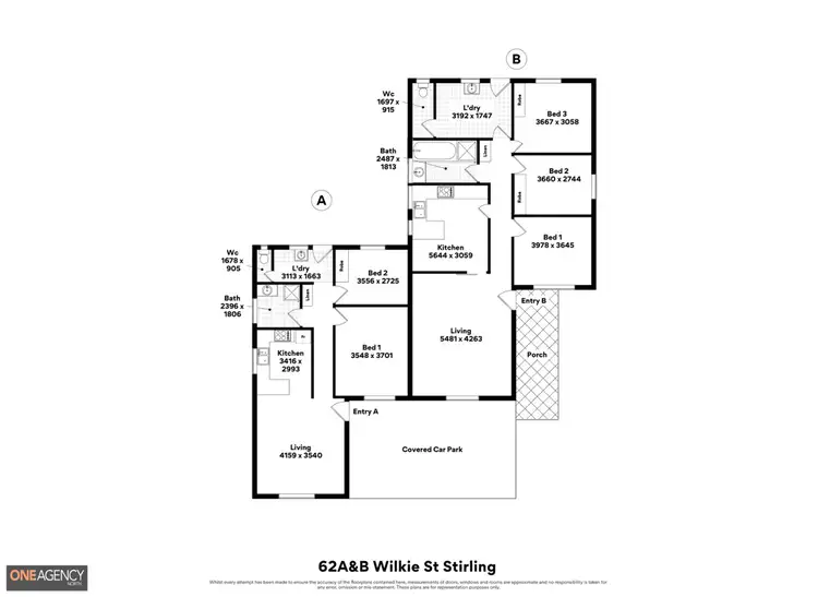 Floorplan of Homely house listing, 62 Wilkie Street, Stirling WA 6021