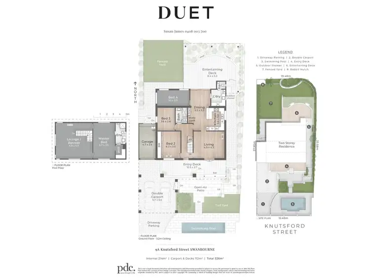 Floorplan of Homely house listing, 9A Knutsford Street, Swanbourne WA 6010