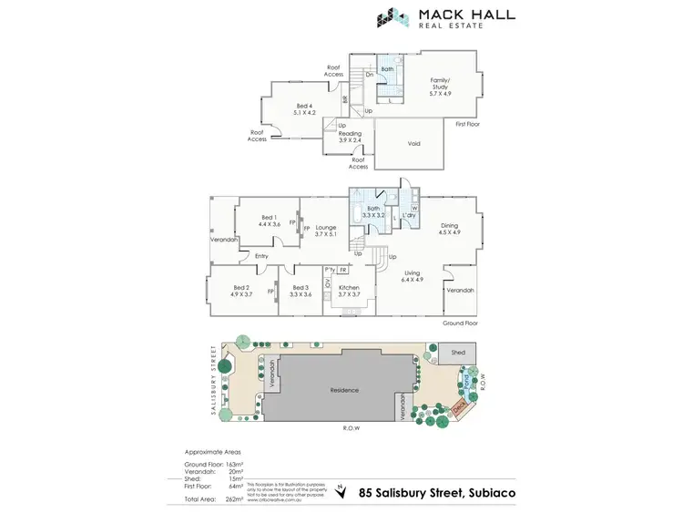 Floorplan of Homely house listing, 85 Salisbury Street, Subiaco WA 6008