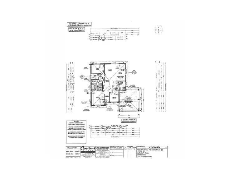 Floorplan of Homely house listing, 10 Kurnalpi Turn, Wanneroo WA 6065