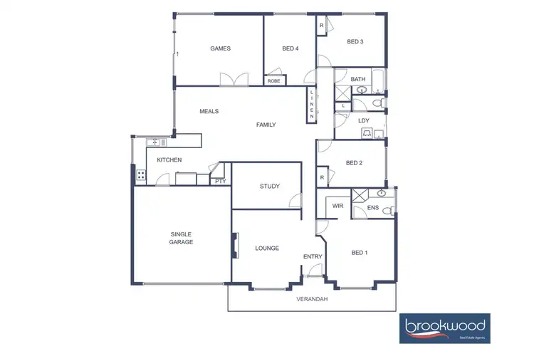 Floorplan of Homely house listing, 34 Painter Crescent, Mundaring WA 6073