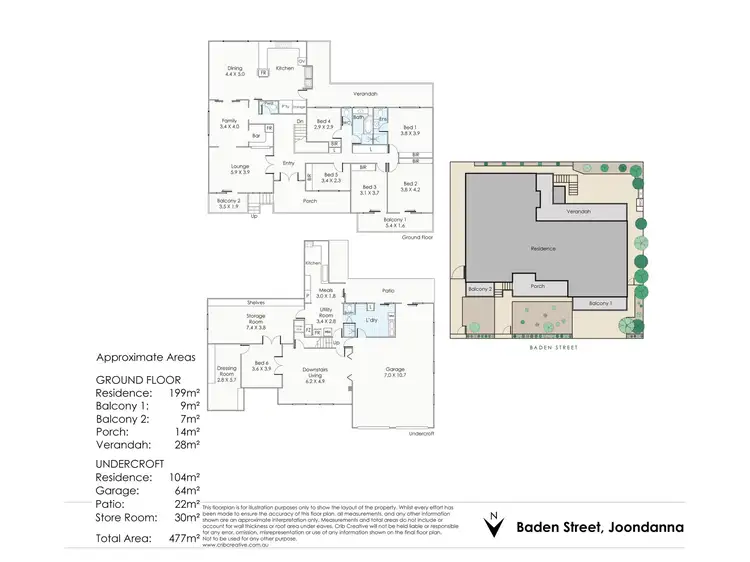 Floorplan of Homely house listing, 26 Baden Street, Joondanna WA 6060
