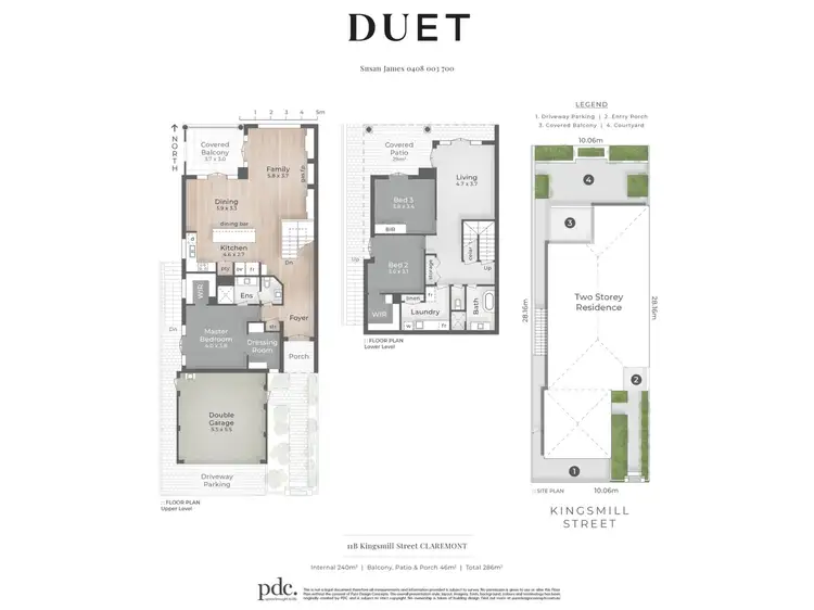 Floorplan of Homely house listing, 11B Kingsmill Street, Claremont WA 6010