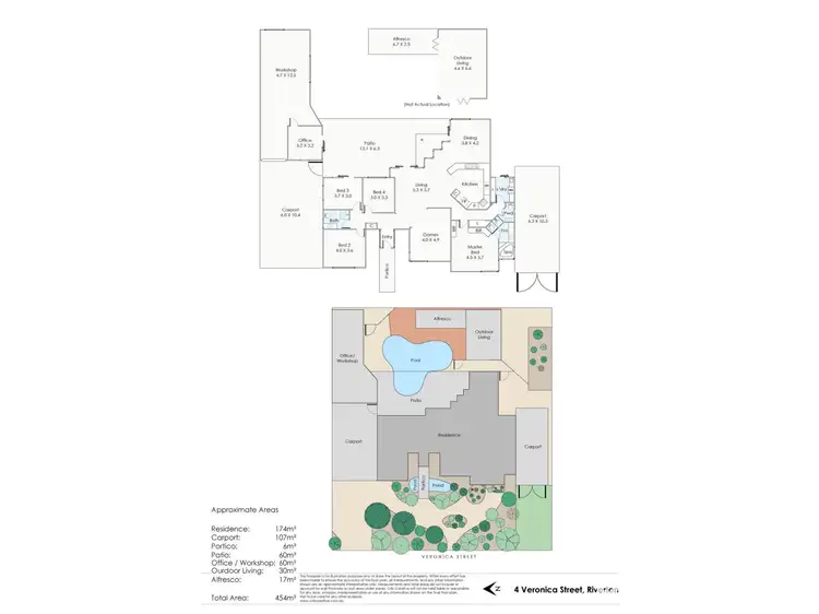 Floorplan of Homely house listing, 4 Veronica Street, Riverton WA 6148