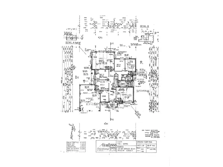 Floorplan of Homely house listing, 36 Dorado Beach Crescent, Connolly WA 6027