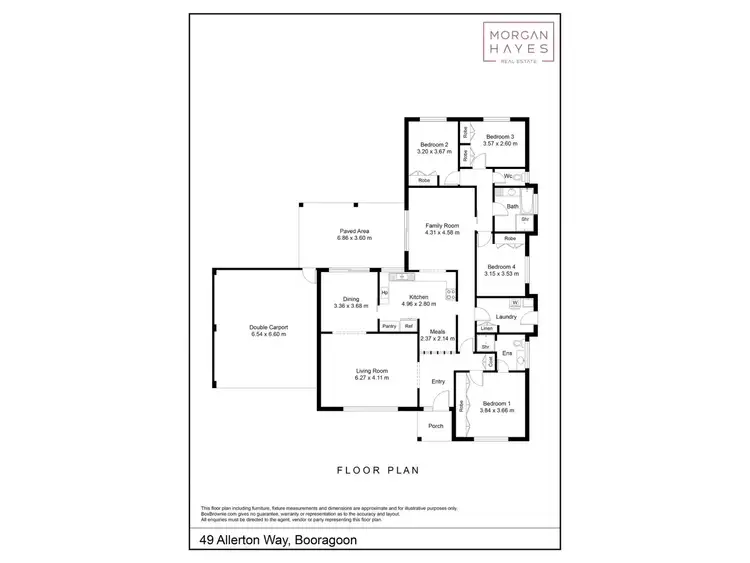 Floorplan of Homely house listing, 49 Allerton Way, Booragoon WA 6154