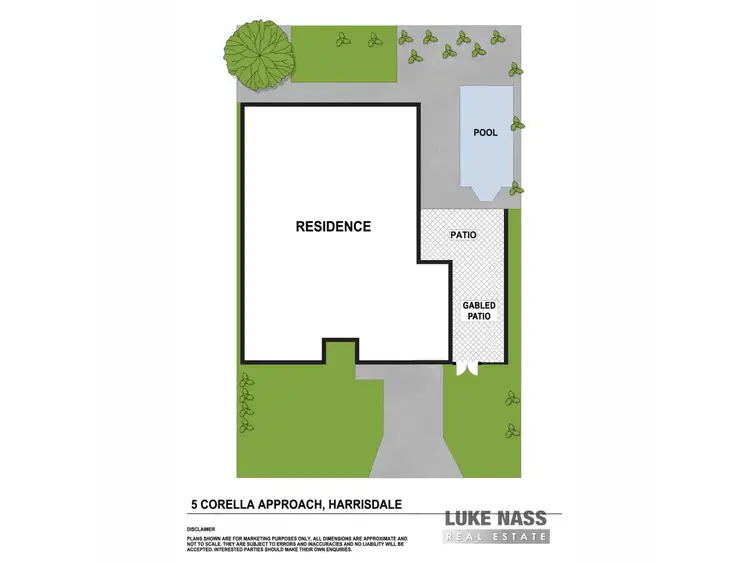 Floorplan of Homely house listing, 5 Corella Approach, Harrisdale WA 6112