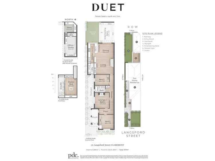 Floorplan of Homely house listing, 5A Langsford Street, Claremont WA 6010