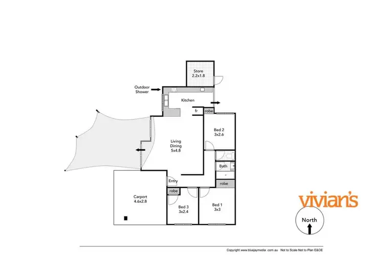 Floorplan of Homely villa listing, 1 O'Halloran Lane, Mosman Park WA 6012