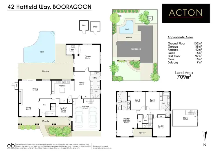 Floorplan of Homely house listing, 42 Hatfield Way, Booragoon WA 6154