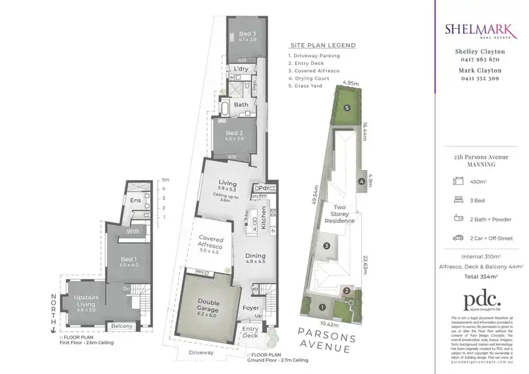 Floorplan of Homely house listing, 25B Parsons Avenue, Manning WA 6152