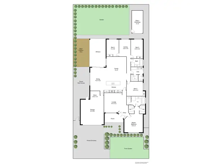 Floorplan of Homely house listing, 3 Carabeen Avenue, Helena Valley WA 6056