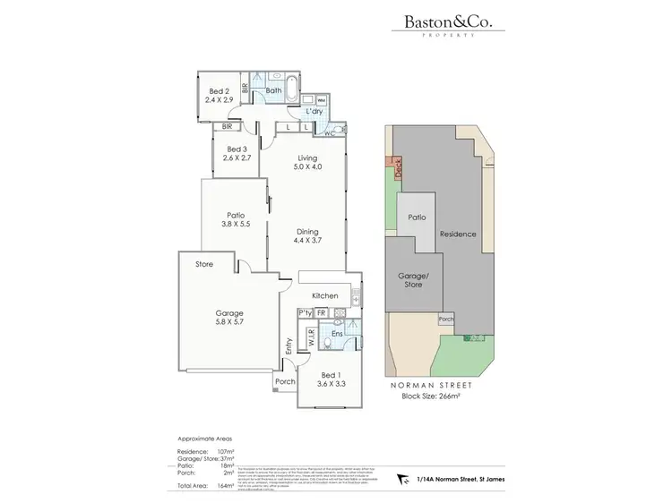 Floorplan of Homely house listing, 1/14A Norman Street, St James WA 6102