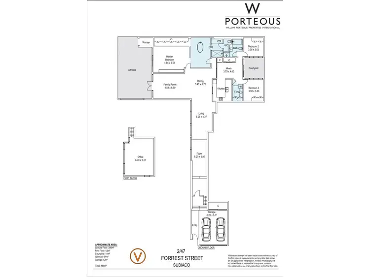 Floorplan of Homely house listing, 2/47 Forrest Street, Subiaco WA 6008