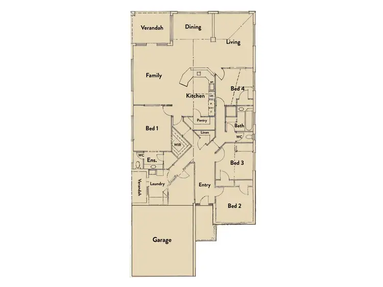 Floorplan of Homely house listing, 20 Finistere Island Retreat, Halls Head WA 6210