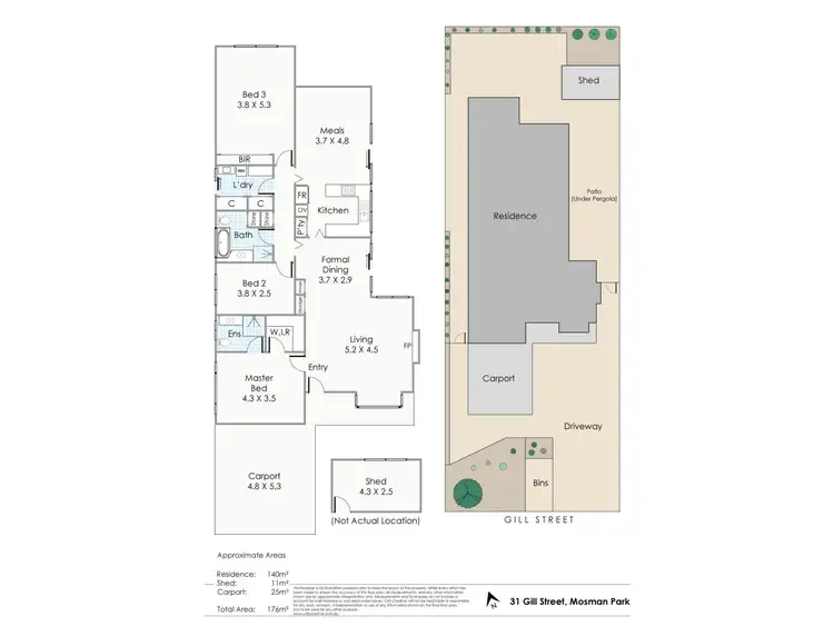 Floorplan of Homely house listing, 31 Gill Street, Mosman Park WA 6012