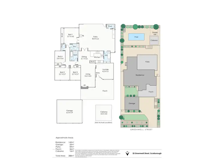 Floorplan of Homely house listing, 32 Greenwell Street, Scarborough WA 6019