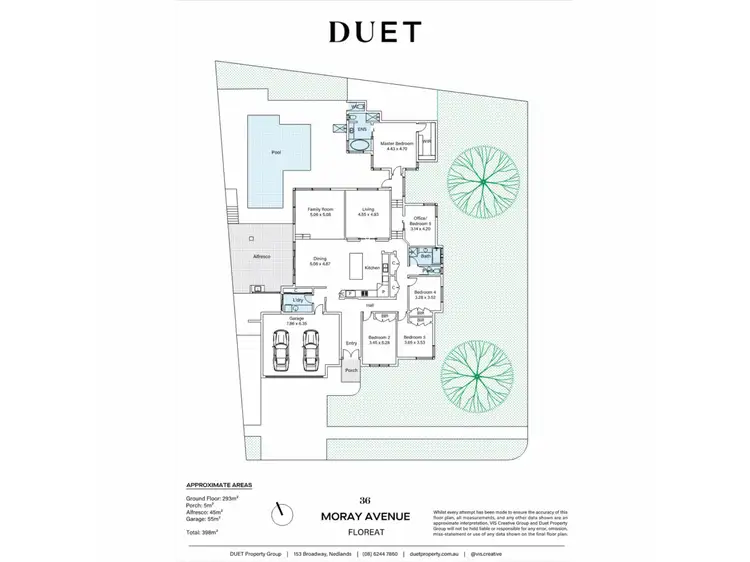 Floorplan of Homely house listing, 36 Moray Avenue, Floreat WA 6014