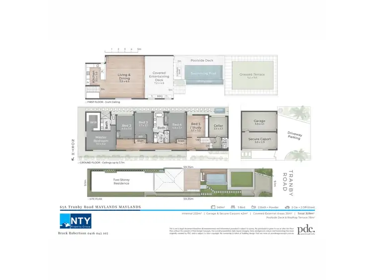 Floorplan of Homely house listing, 65A Tranby Road, Maylands WA 6051