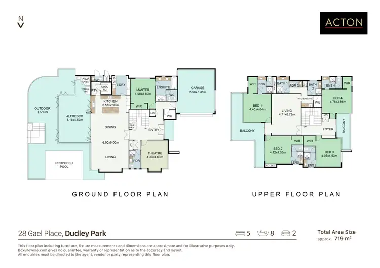 Floorplan of Homely house listing, 28 Gael Place, Dudley Park WA 6210