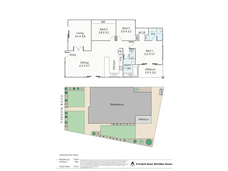 Floorplan of Homely house listing, 4 Purdom Road, Wembley Downs WA 6019