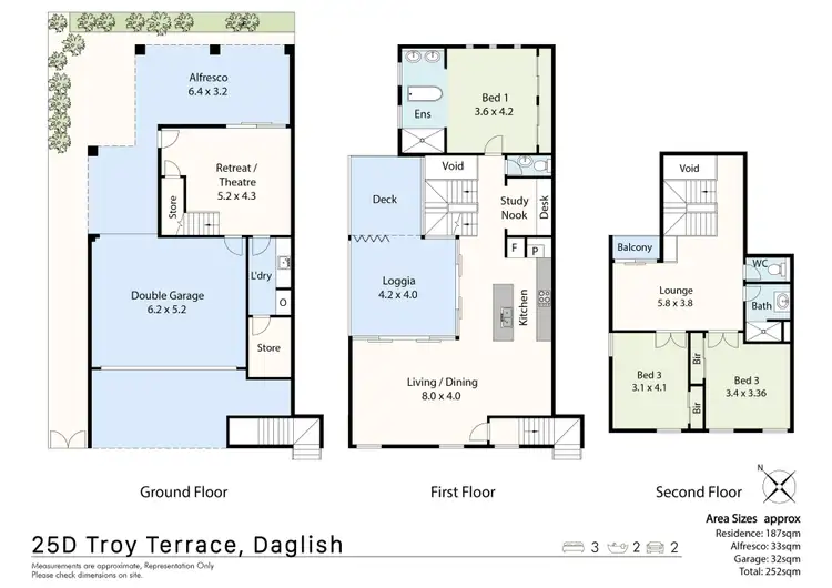 Floorplan of Homely house listing, 25D Troy Terrace, Daglish WA 6008