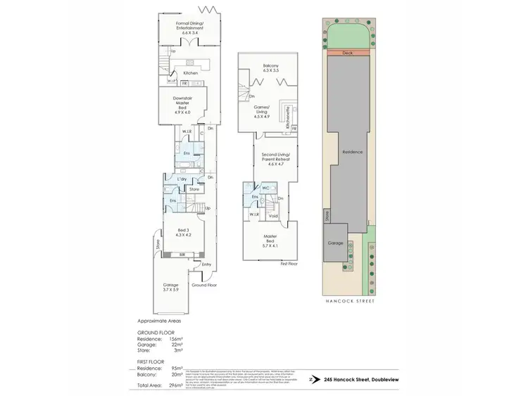 Floorplan of Homely house listing, 245 Hancock Street, Doubleview WA 6018