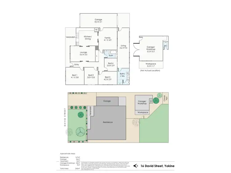 Floorplan of Homely house listing, 16 David Street, Yokine WA 6060
