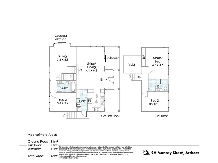Floorplan of Homely house listing, 9A Munsey Street, Ardross WA 6153