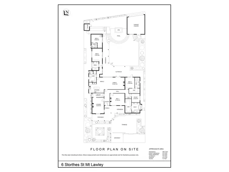 Floorplan of Homely house listing, 6 Storthes Street, Mount Lawley WA 6050