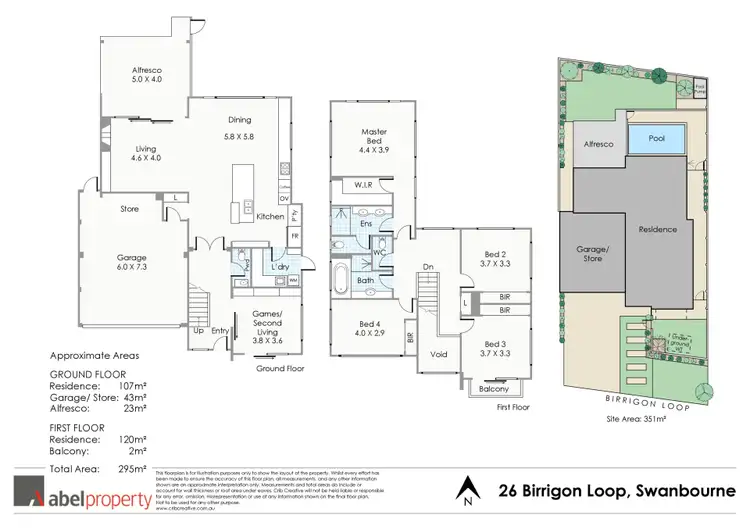 Floorplan of Homely house listing, 26 Birrigon  Loop, Swanbourne WA 6010