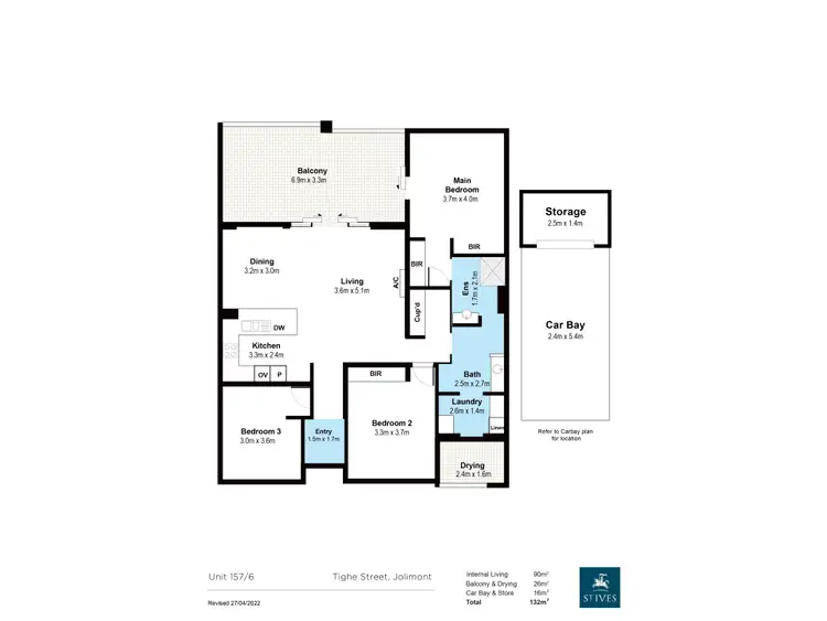 Floorplan of Homely retirement listing, 157/6 Tighe Street, Jolimont WA 6014