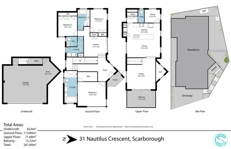 Floorplan of Homely house listing, 31 Nautilus Crescent, Scarborough WA 6019