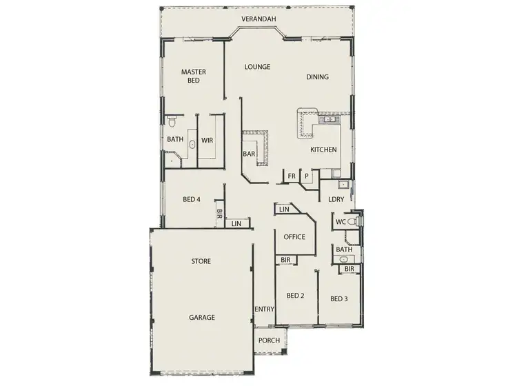 Floorplan of Homely house listing, 9 Condor Mews, Halls Head WA 6210