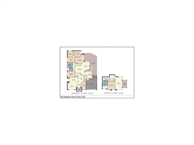 Floorplan of Homely house listing, 90 Stapleford Place, Swan View WA 6056