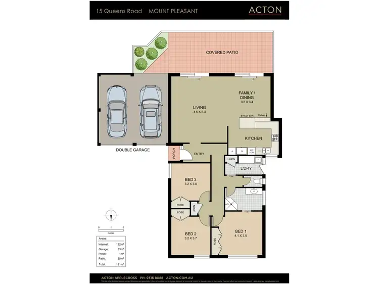 Floorplan of Homely house listing, 15 Queens Road, Mount Pleasant WA 6153