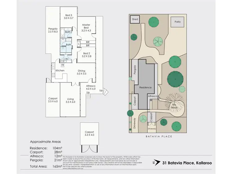 Floorplan of Homely house listing, 31 Batavia Place, Kallaroo WA 6025