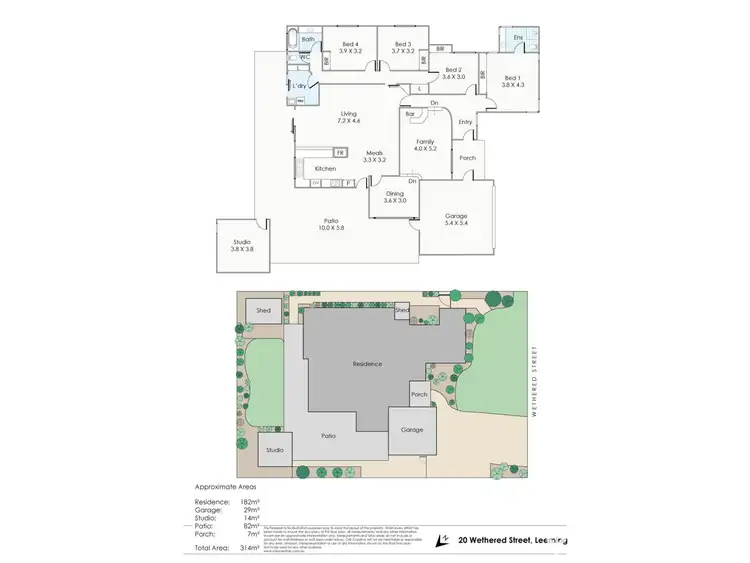 Floorplan of Homely house listing, 20 Wethered Street, Leeming WA 6149