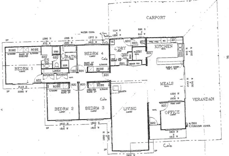Floorplan of Homely house listing, 62 Lefroy Street, Narrogin WA 6312